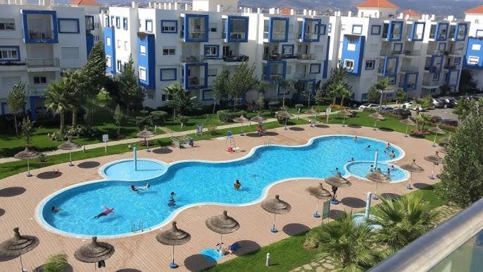 Superbe Appartement Au Centre De Cabo Negro En Residence Avec Piscines Et Tobogan Экстерьер фото