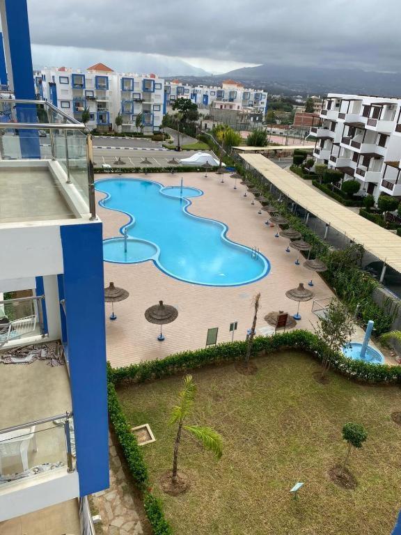 Superbe Appartement Au Centre De Cabo Negro En Residence Avec Piscines Et Tobogan Экстерьер фото