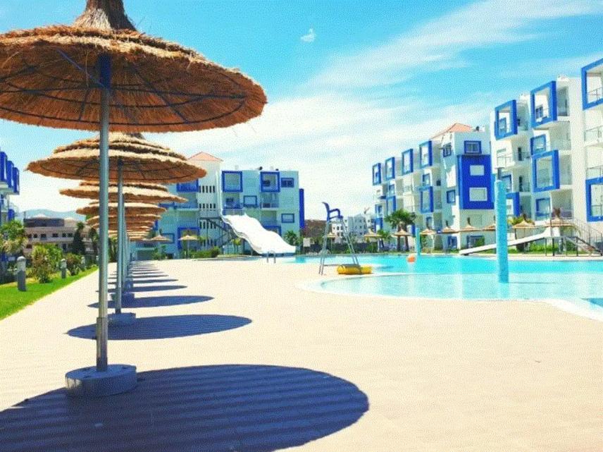 Superbe Appartement Au Centre De Cabo Negro En Residence Avec Piscines Et Tobogan Экстерьер фото